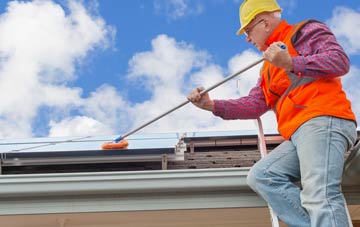 Byram soft wash roof cleaning